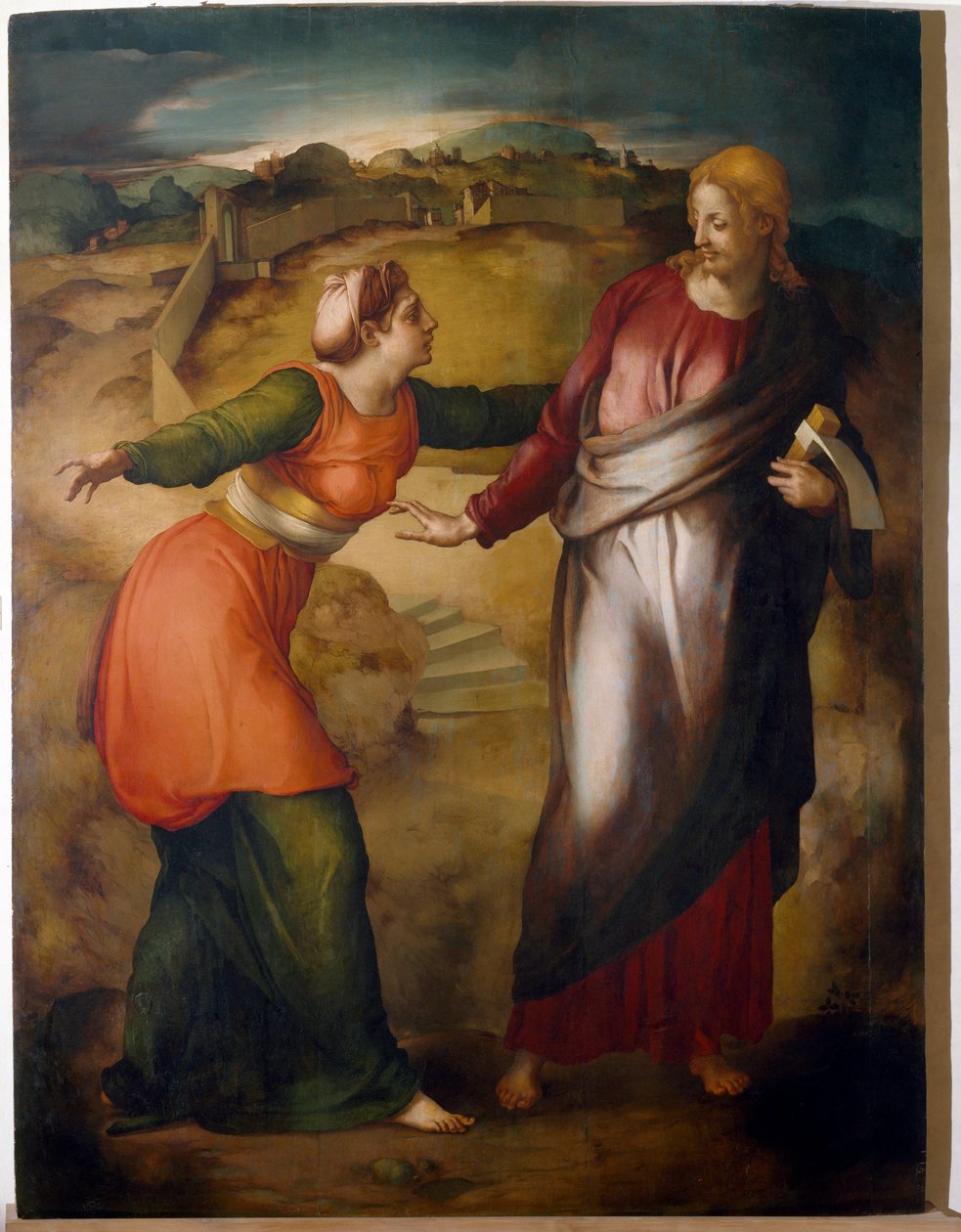 Älä koske minuun (maalaus, n. 1530) tekijältä Jacopo Pontormo