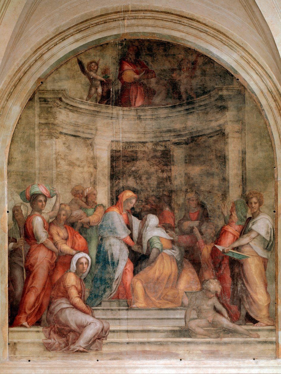 Vierailu - Fresco tekijältä Jacopo Pontormo