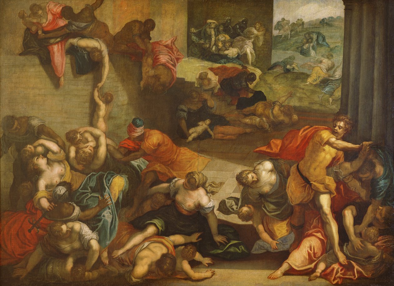Viattomien verilöyly tekijältä Jacopo Robusti Tintoretto