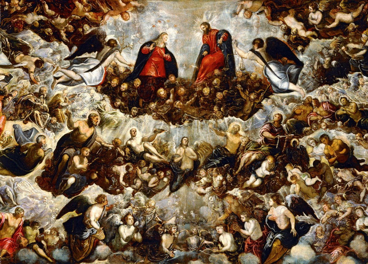 Paradise ... (maalaus kankaalle) tekijältä Jacopo Robusti Tintoretto