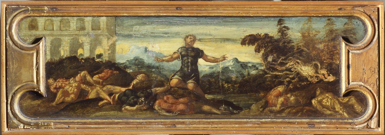 Simson. tekijältä Jacopo Robusti Tintoretto