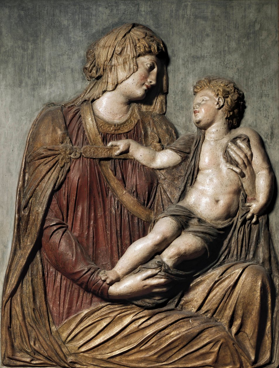 Madonna ja lapsi tekijältä Jacopo Sansovino