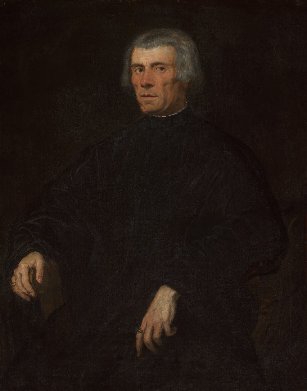 Miehen muotokuva, 1550-luku. tekijältä Jacopo Robusti Tintoretto