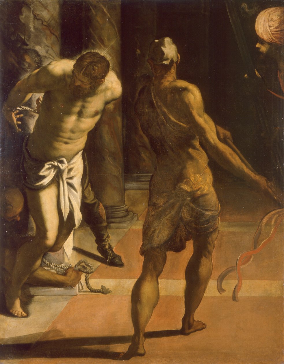 Kristuksen liputus, 1570-luku. tekijältä Jacopo Tintoretto