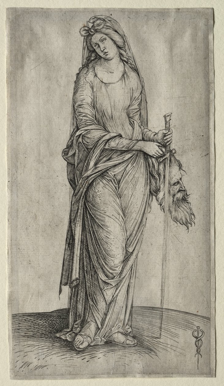 Judith pitelee Holofernesin päätä tekijältä Jacopo de