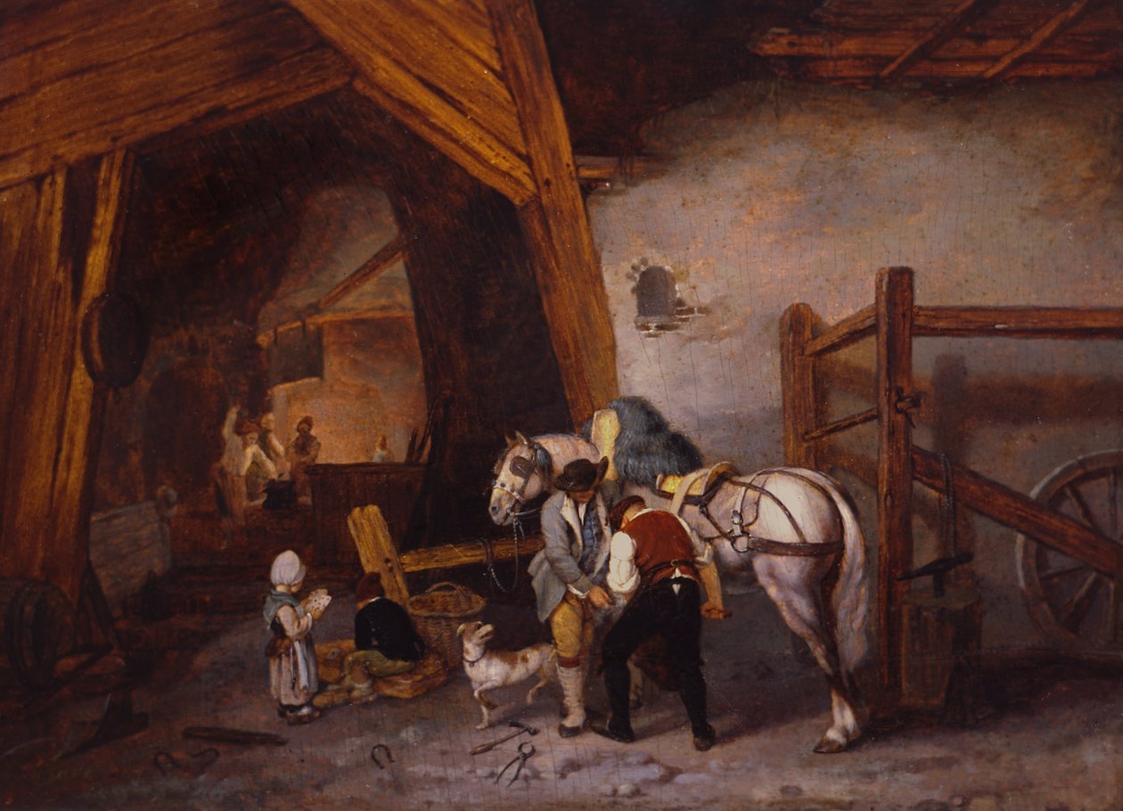 Sepän luona tekijältä Jacques Albert Senave