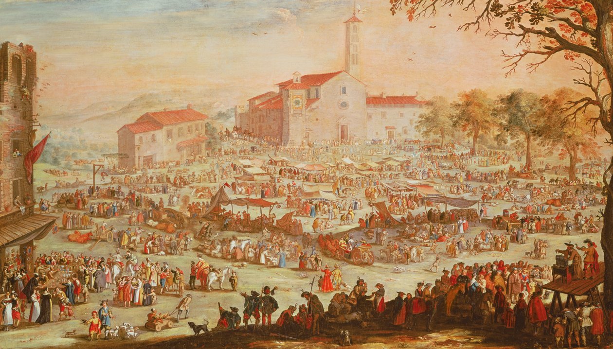 Imprunetan messut 1638 tekijältä Jacques Callot