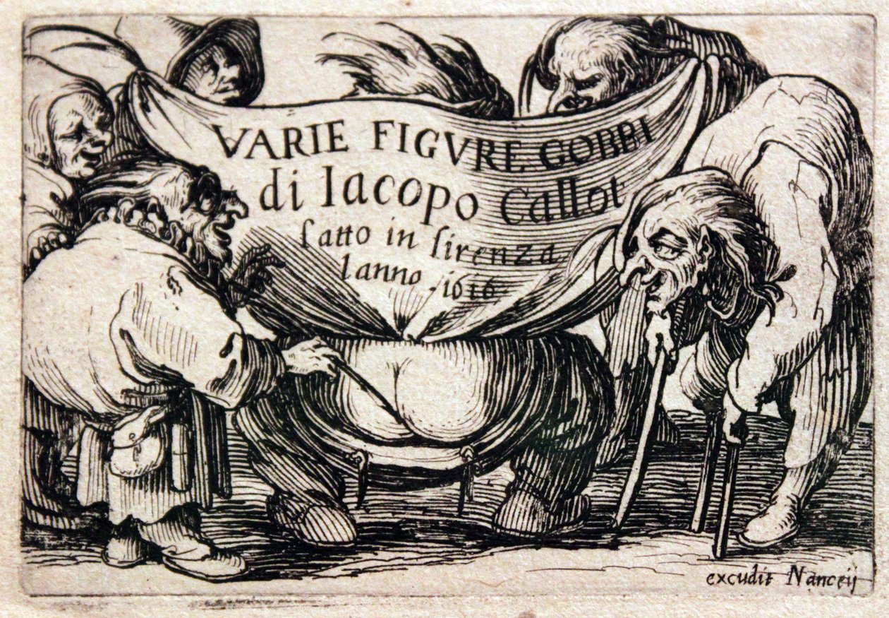 Varie Figure Gobbi tekijältä Jacques Callot