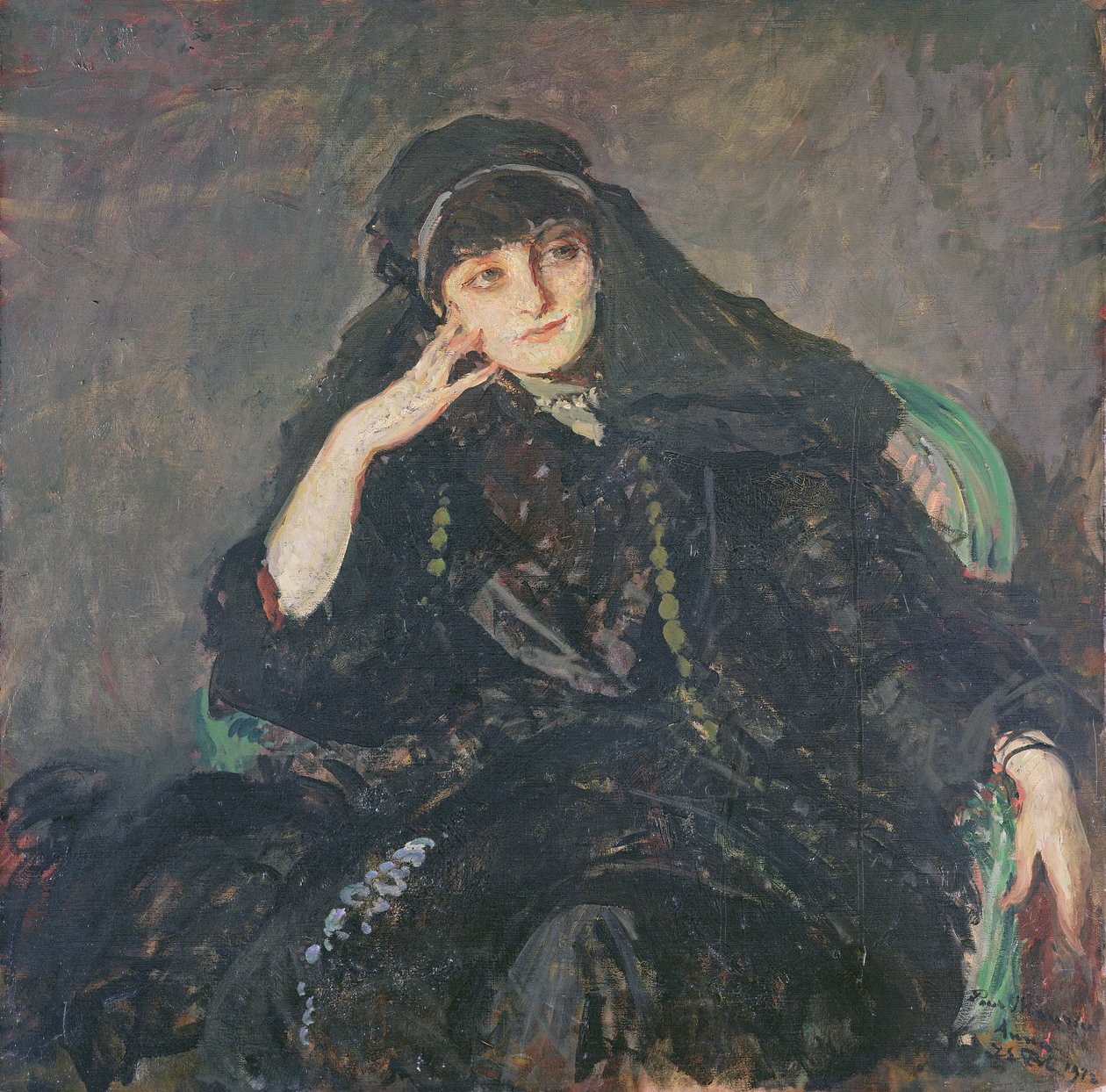 Anna, Noaillesin kreivitär, 1912 tekijältä Jacques Emile Blanche