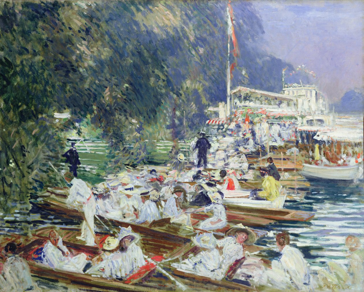 Regatta tekijältä Jacques Emile Blanche