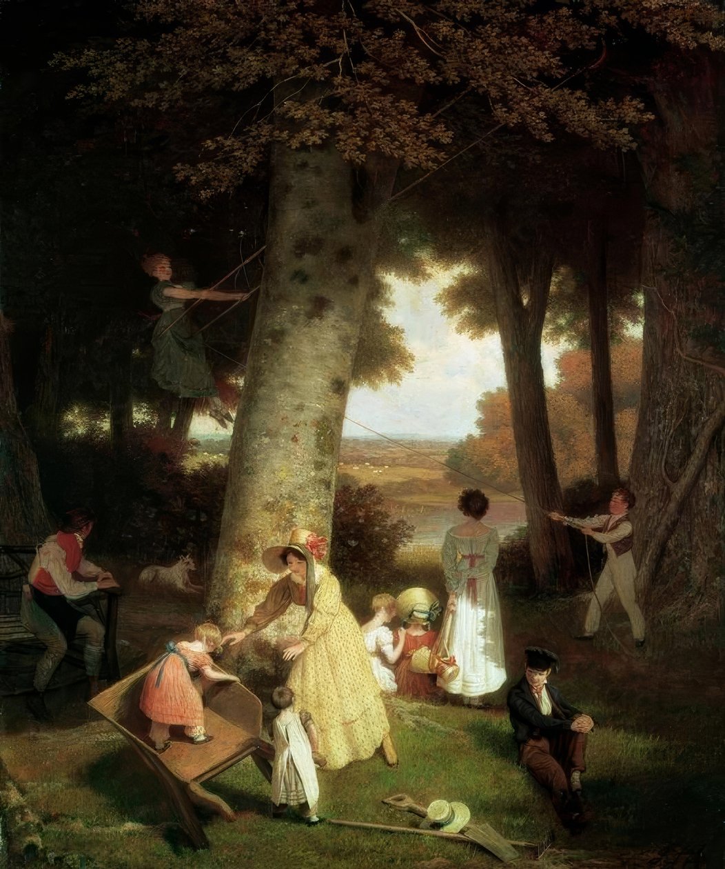 La Place de Jeux tekijältä Jacques Laurent Agasse