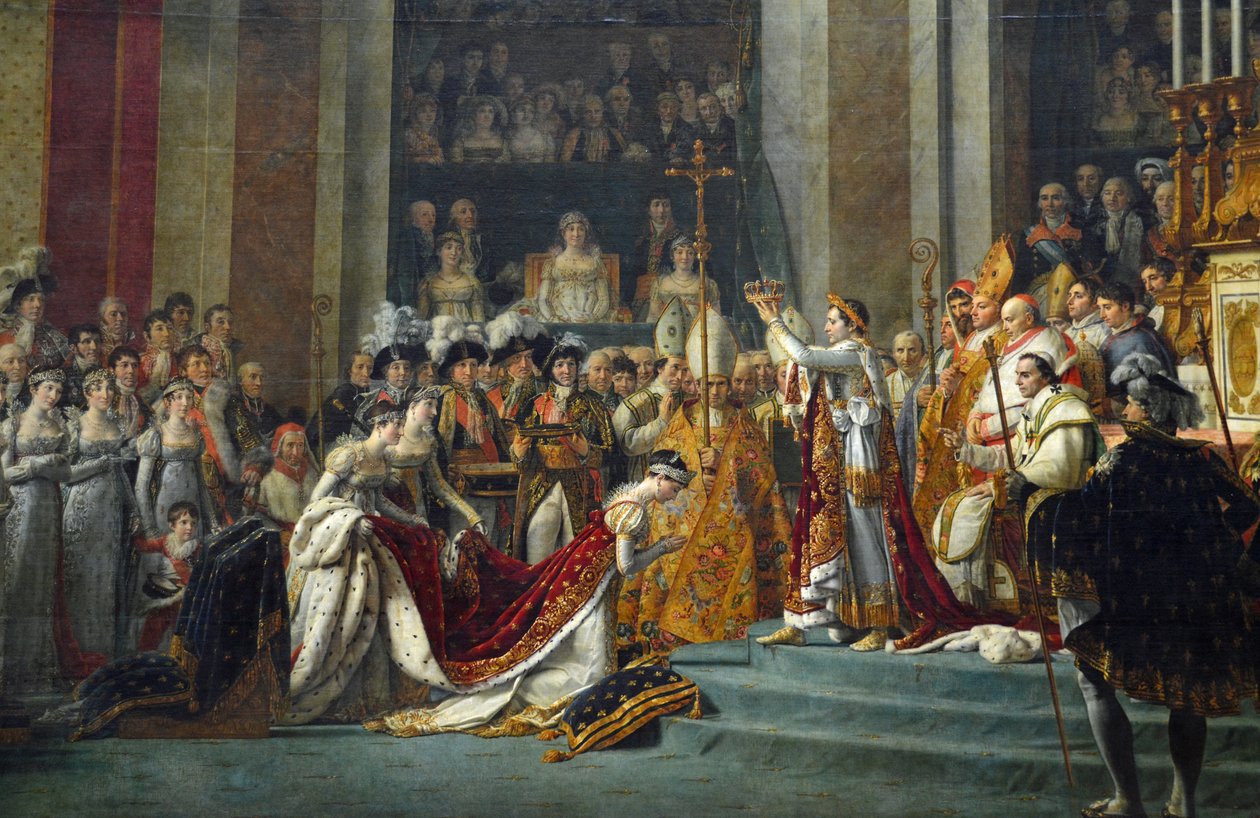 Le Sacre de Napoléon tekijältä Jacques Louis David