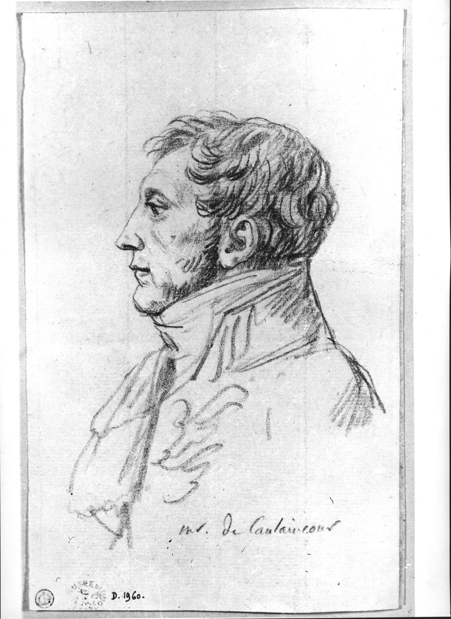 Armand Augustin Louisin muotokuva. Markiisi de Caulaincourt (1772-1827). tekijältä Jacques Louis David