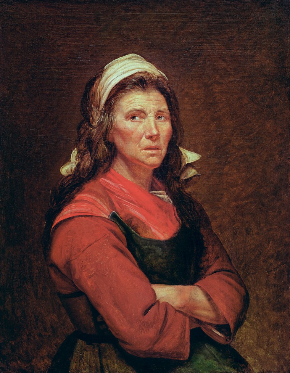 Kansan nainen tekijältä Jacques Louis David