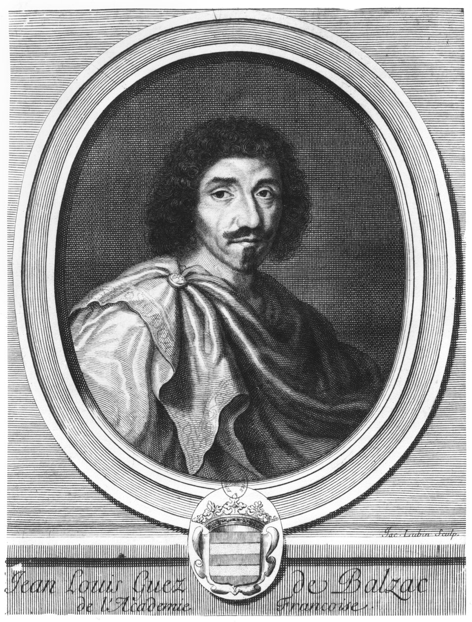Jean Louis Guez de Balzac (1597-1654) tekijältä Jacques Lubin