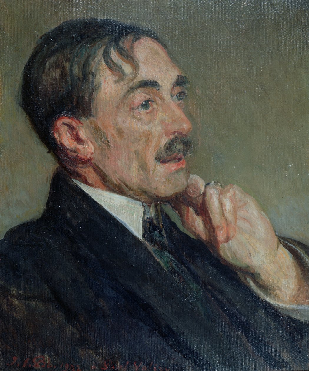 Muotokuva Paul Valerysta, 1923 tekijältä Jacques Emile Blanche