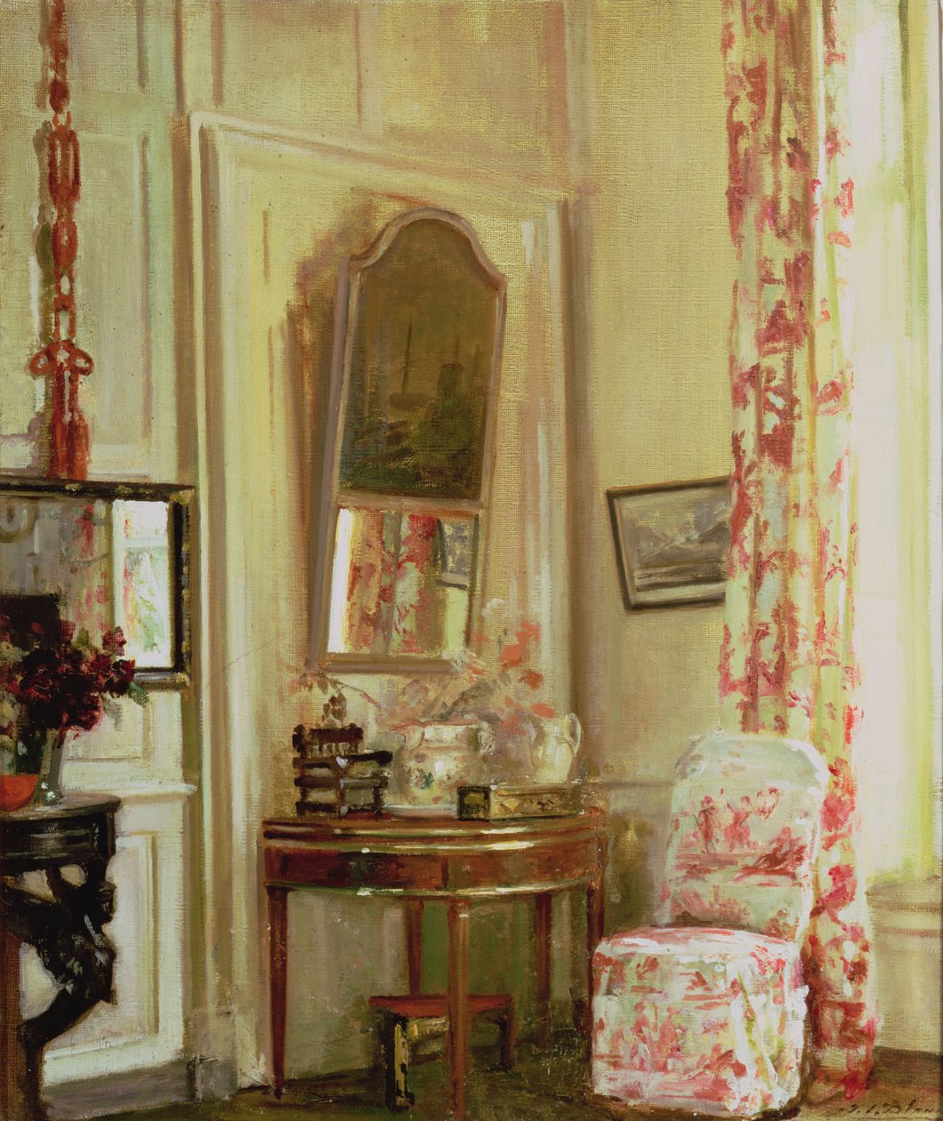 Vaaleanpunainen huone tekijältä Jacques Emile Blanche