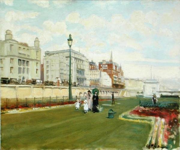 Brighton, n. 1900-05 (öljy kankaalle) tekijältä Jacques Emile Blanche