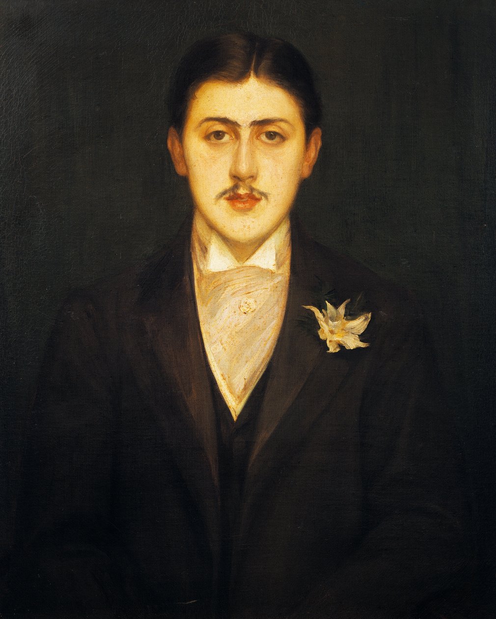 Marcel Proustin muotokuva (Pariisi tekijältä Jacques Emile Blanche