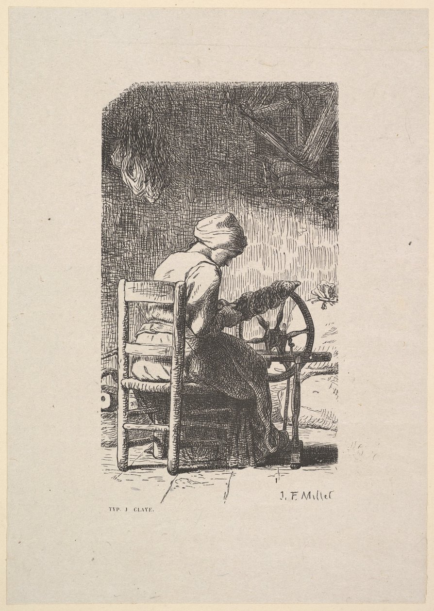 Spinner, 1853. tekijältä Jacques Adrien Lavieille