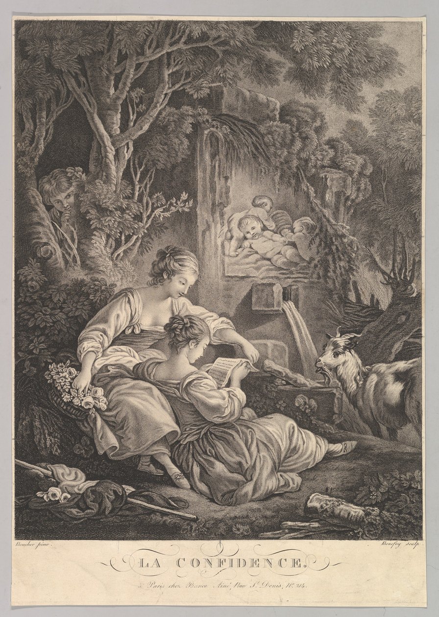 Salaisuus, n. 1804-31. tekijältä Jacques Bonnefoy