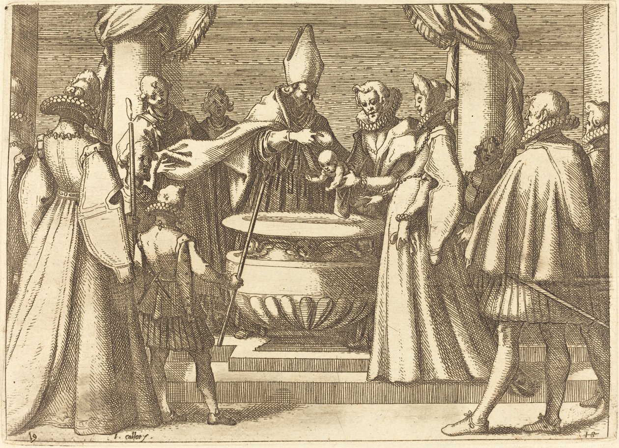 Espanjan prinssin kaste tekijältä Jacques Callot