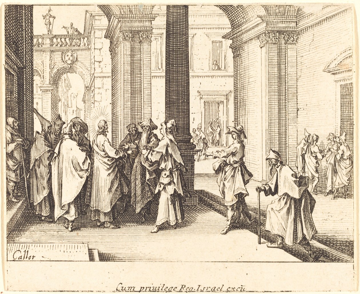 Caesarin kolikko tekijältä Jacques Callot