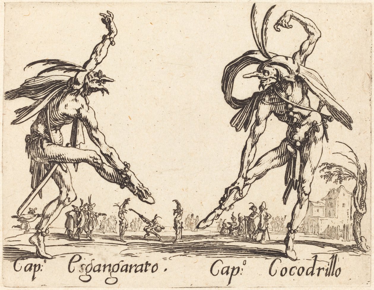 ei mitään Sgangherato ja Cap. krokotiili tekijältä Jacques Callot