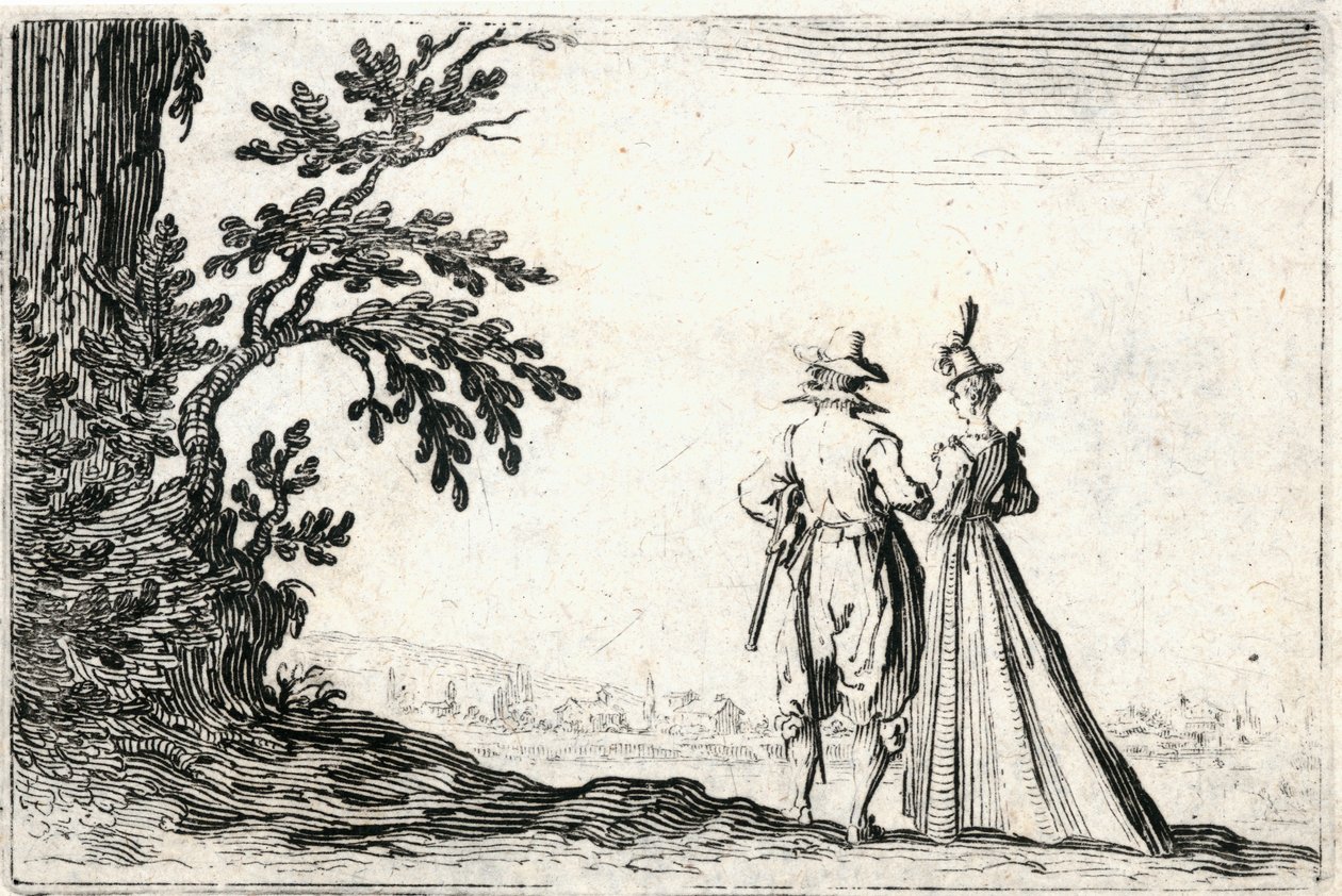 Eri lukujen kapriisit tekijältä Jacques Callot