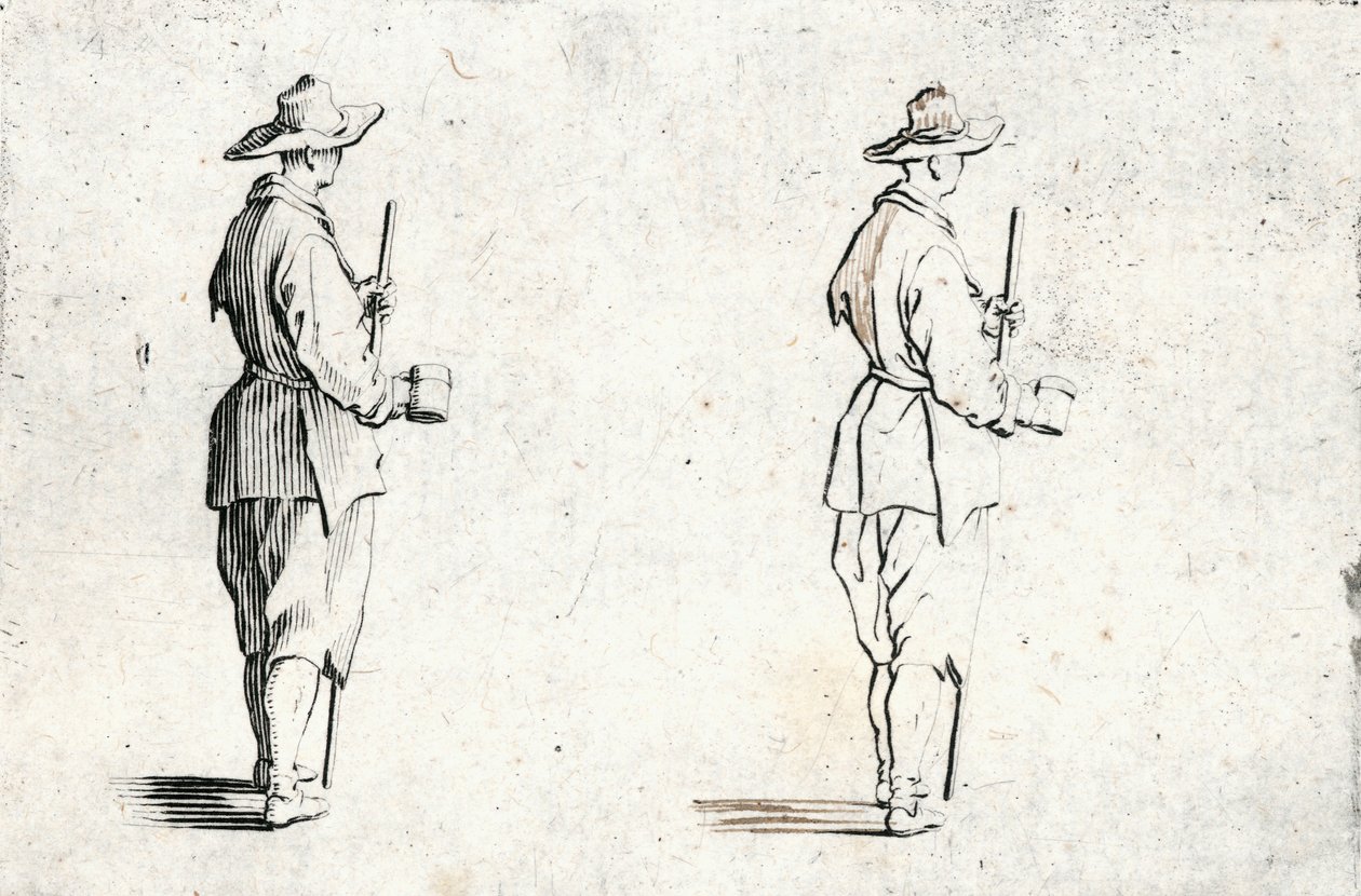 Eri lukujen kapriisit tekijältä Jacques Callot