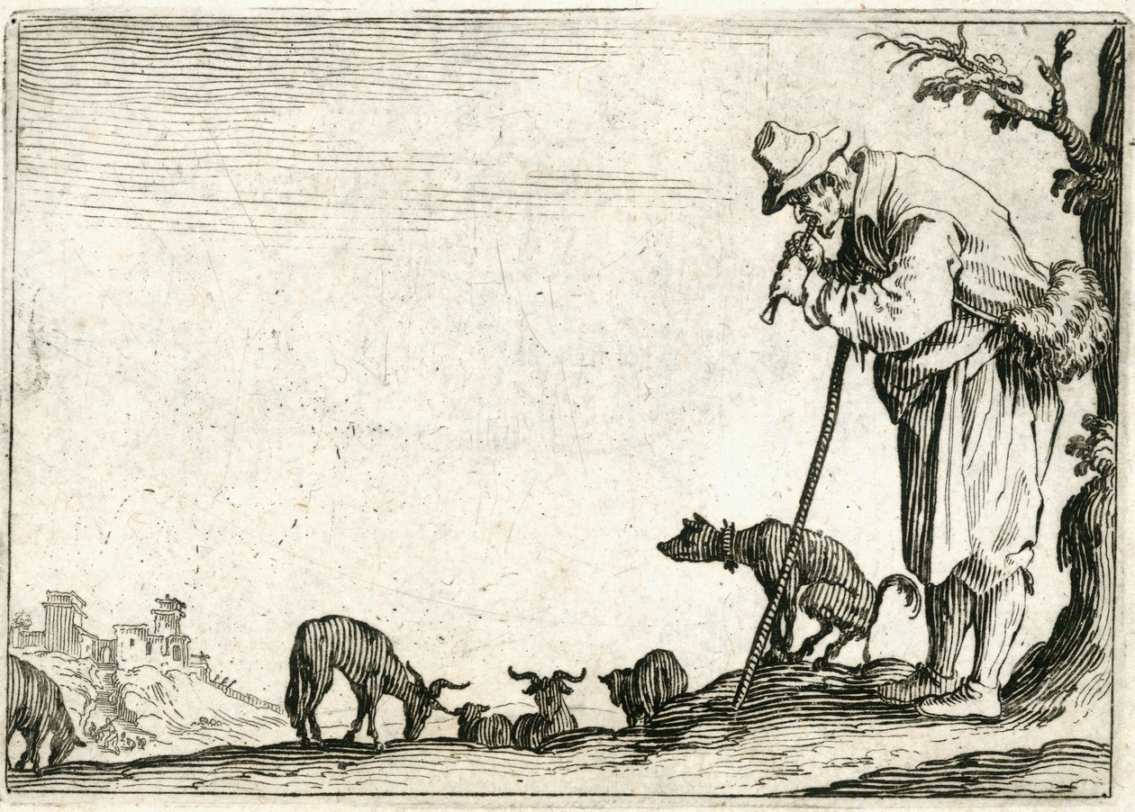 Eri lukujen kapriisit tekijältä Jacques Callot