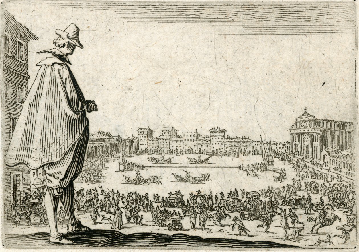 Eri lukujen kapriisit tekijältä Jacques Callot
