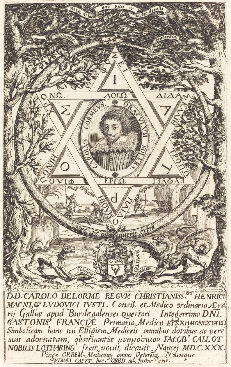 Charles DeLorme, 1630. tekijältä Jacques Callot