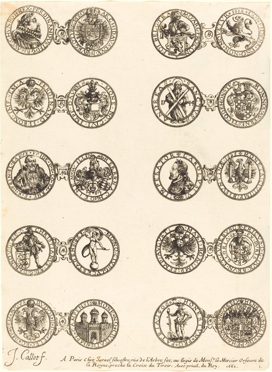 Kolikot [levy 1] tekijältä Jacques Callot