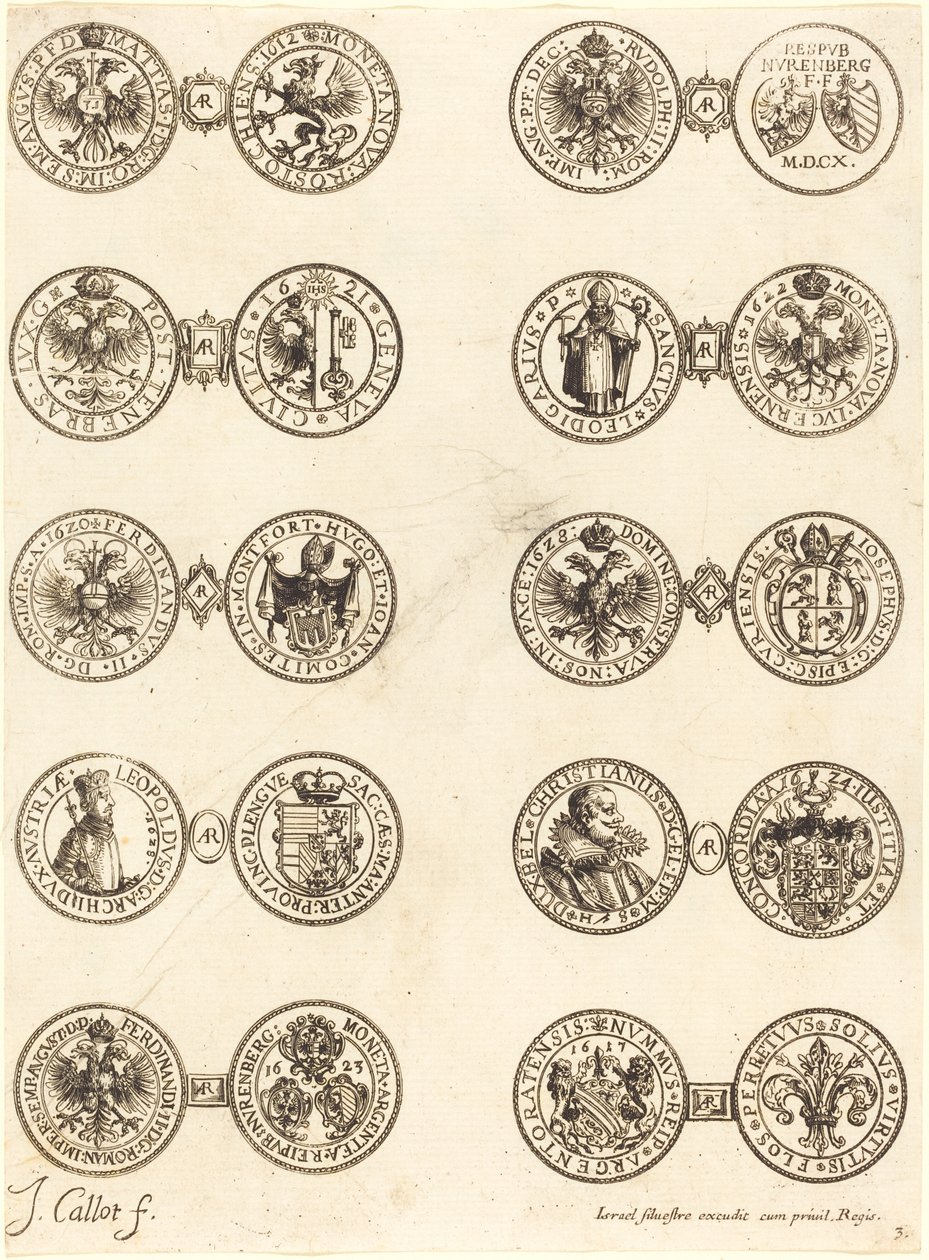 Kolikot [levy 3] tekijältä Jacques Callot