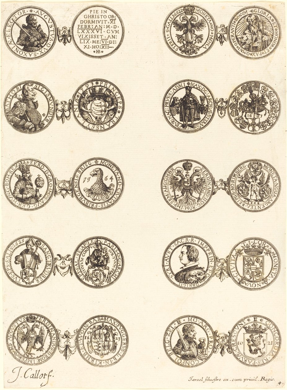 Kolikot [levy 4] tekijältä Jacques Callot