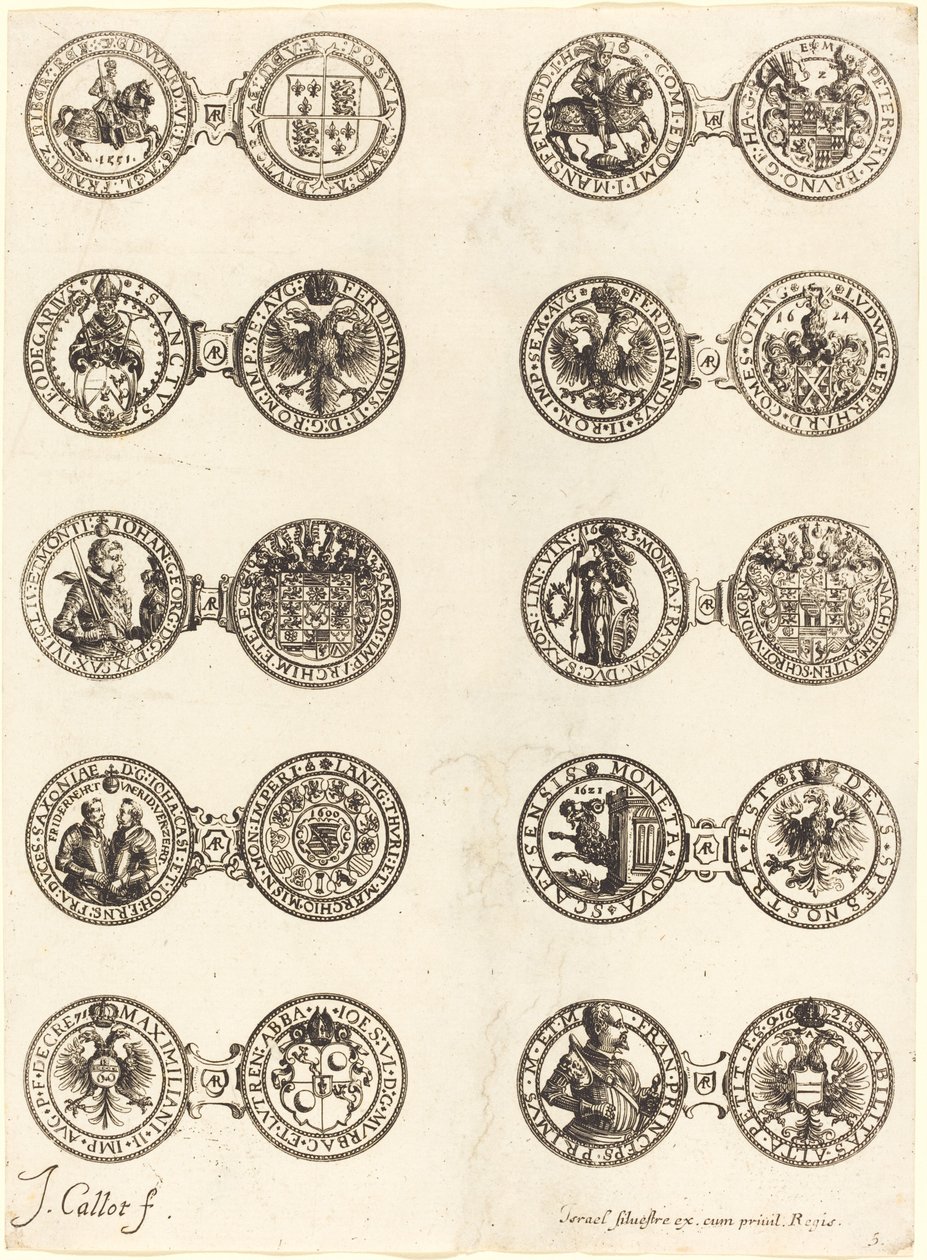 Kolikot [kilpi 5] tekijältä Jacques Callot