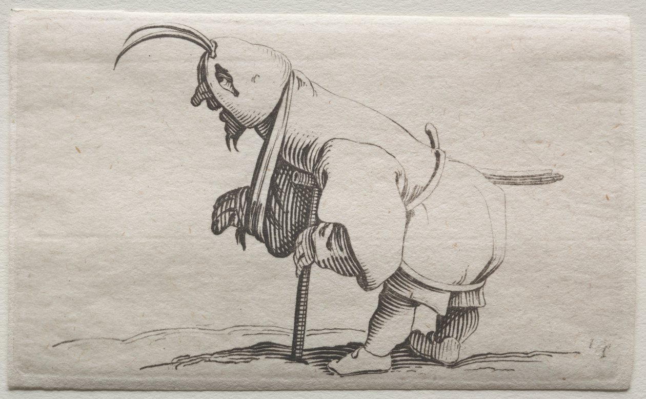 Rapu hupulla. tekijältä Jacques Callot