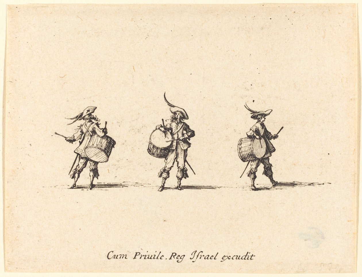 Poraa rummuilla tekijältä Jacques Callot