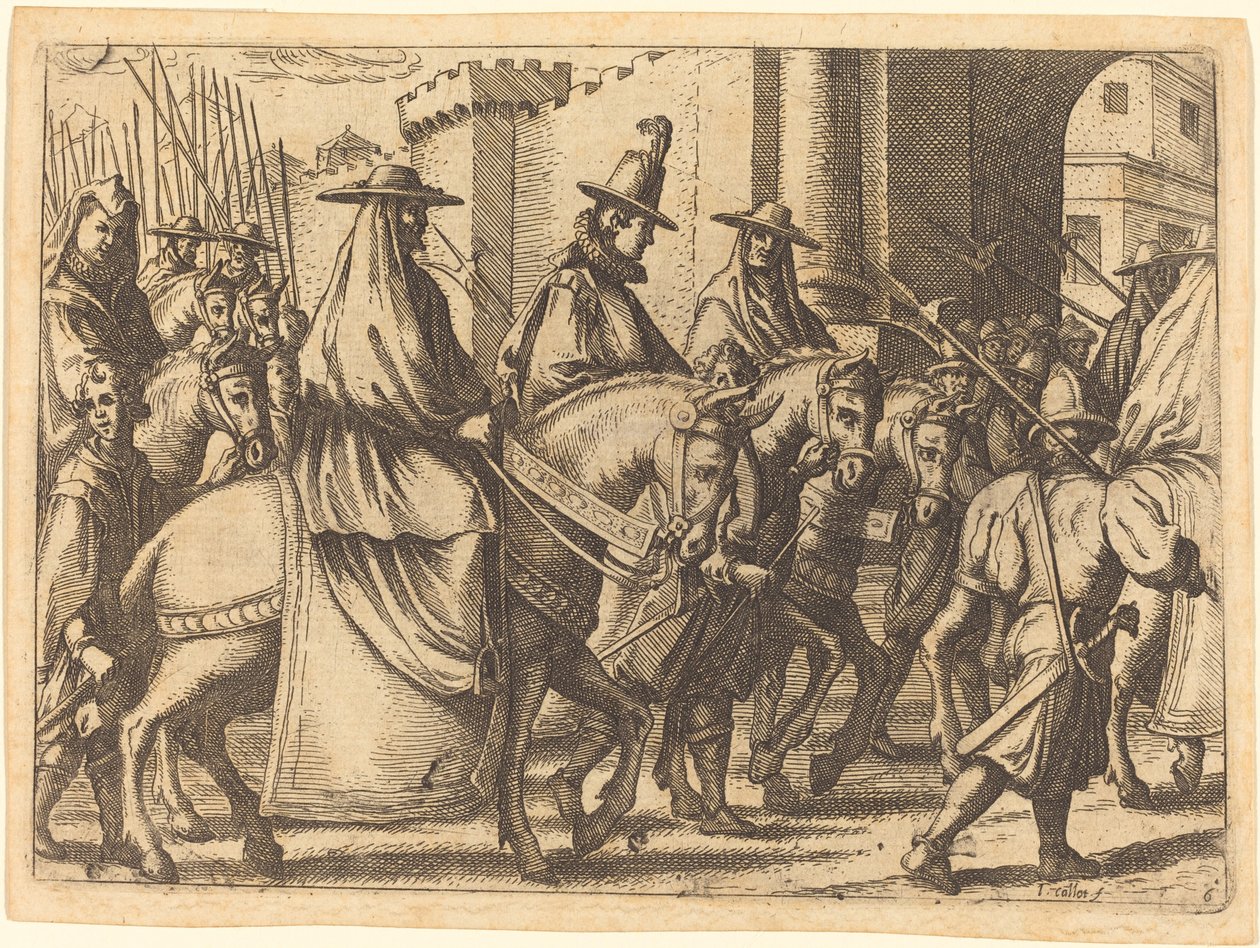 Entrada a Ferrarafinnish tekijältä Jacques Callot