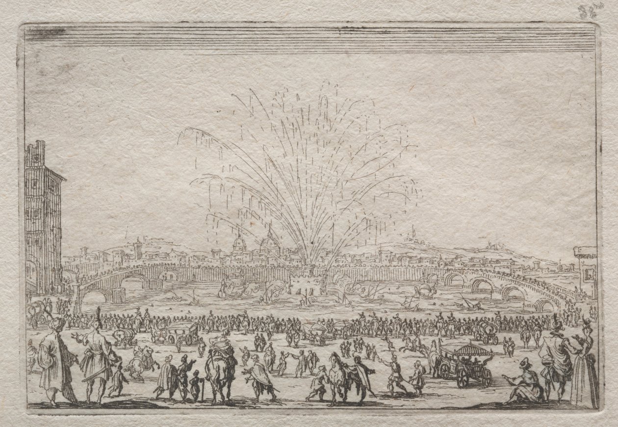 Ilotulitus Arnolla tekijältä Jacques Callot