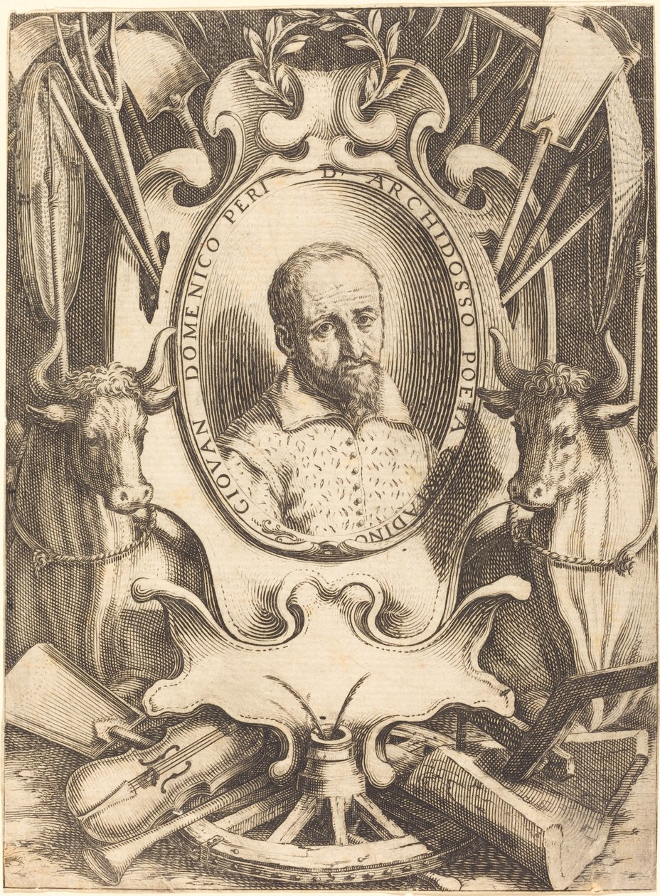 Giovanni Domenico Peri, 1619. tekijältä Jacques Callot