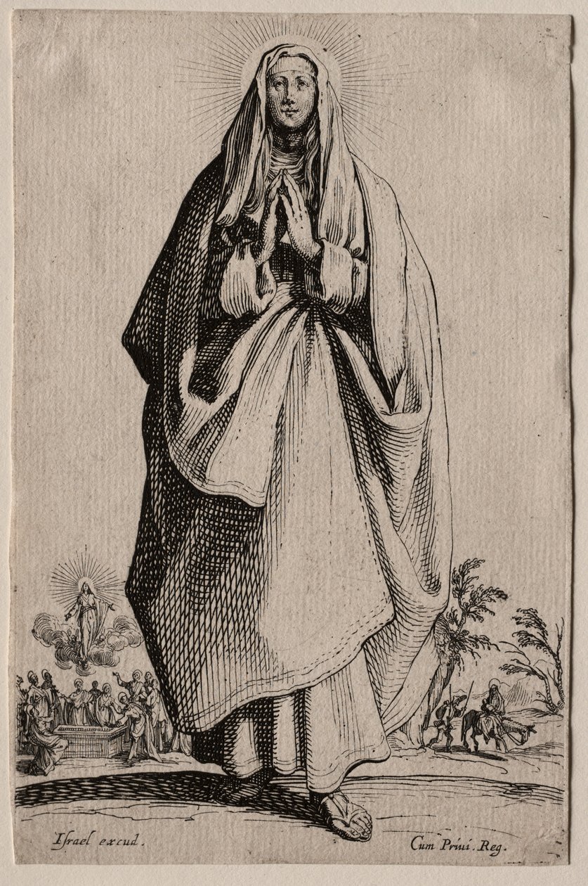 Siunattu Neitsyt. tekijältä Jacques Callot