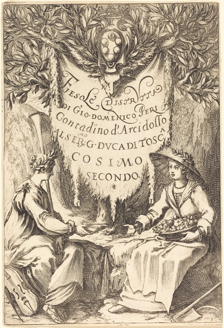 Kaunis puutarhuri tekijältä Jacques Callot