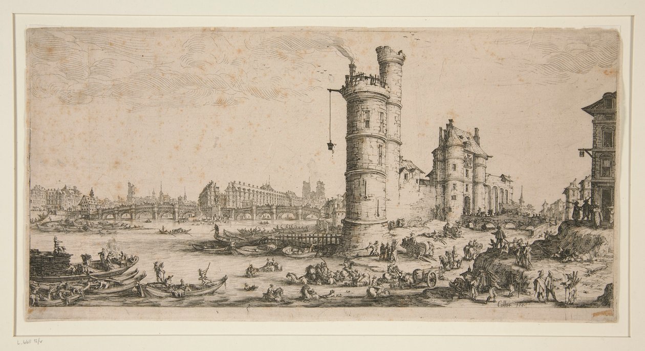 Pont Neuf, Pariisi tekijältä Jacques Callot
