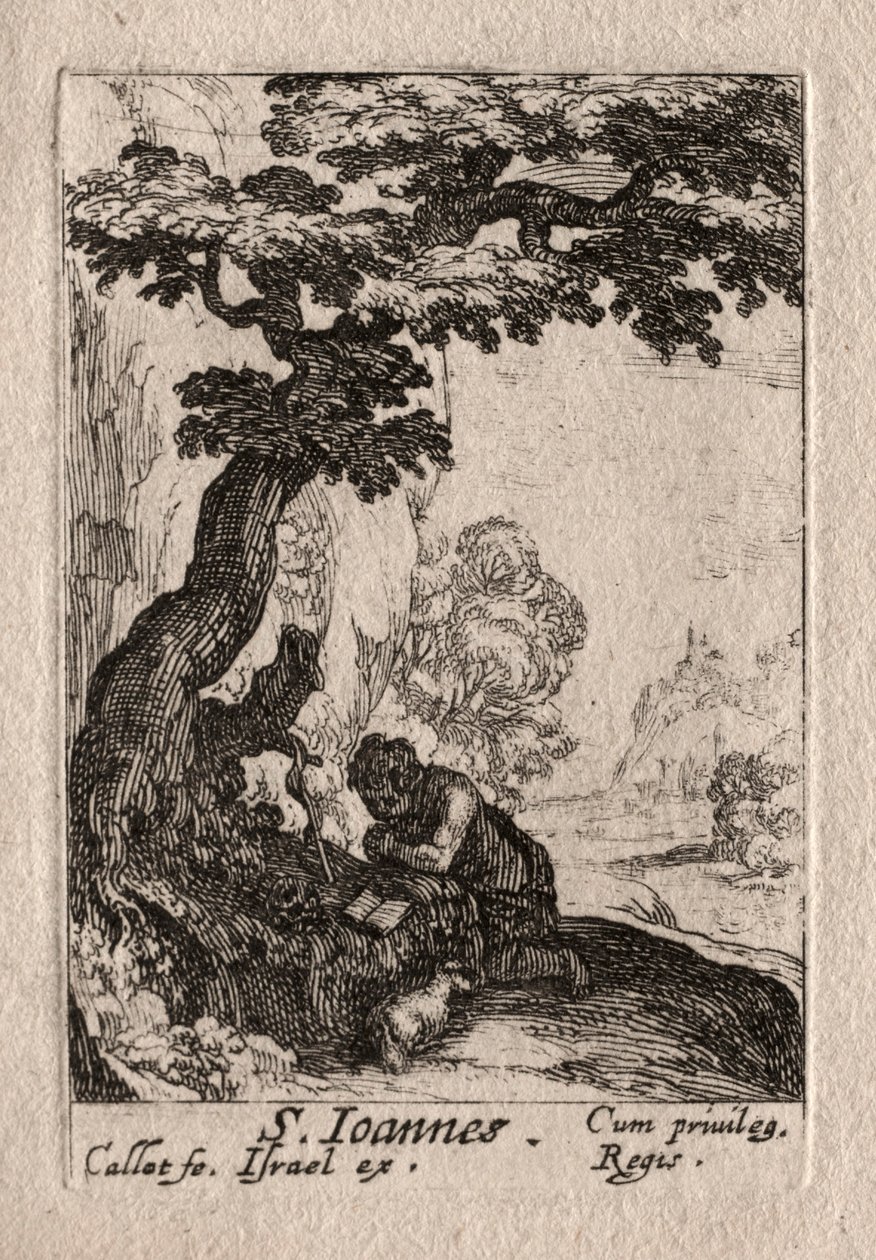 Katuneet: Pyhä Johannes Kastaja. tekijältä Jacques Callot