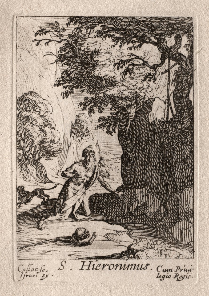 Katuneet: St. Jerome tekijältä Jacques Callot