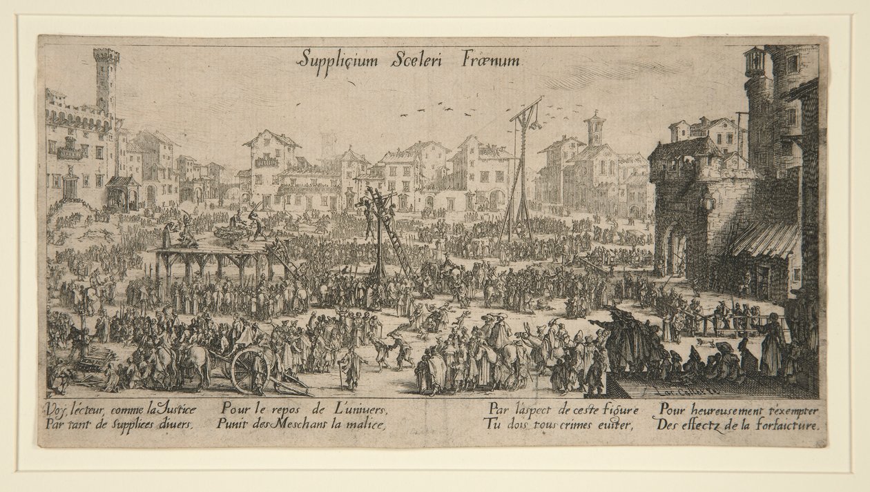 Kidutukset tekijältä Jacques Callot