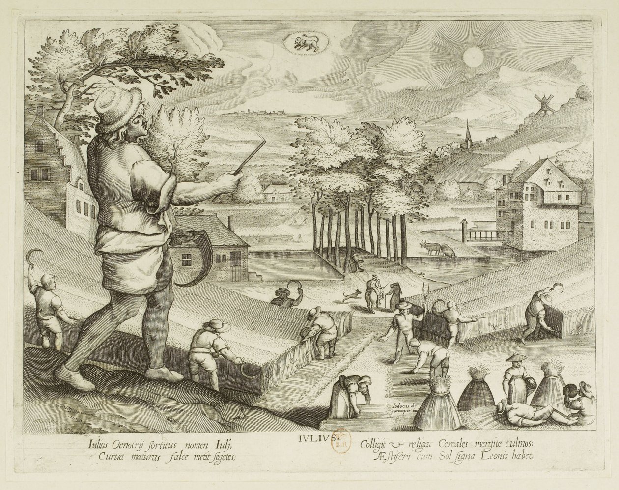 Kuukausi. 7, heinäkuu tekijältä Jacques Callot