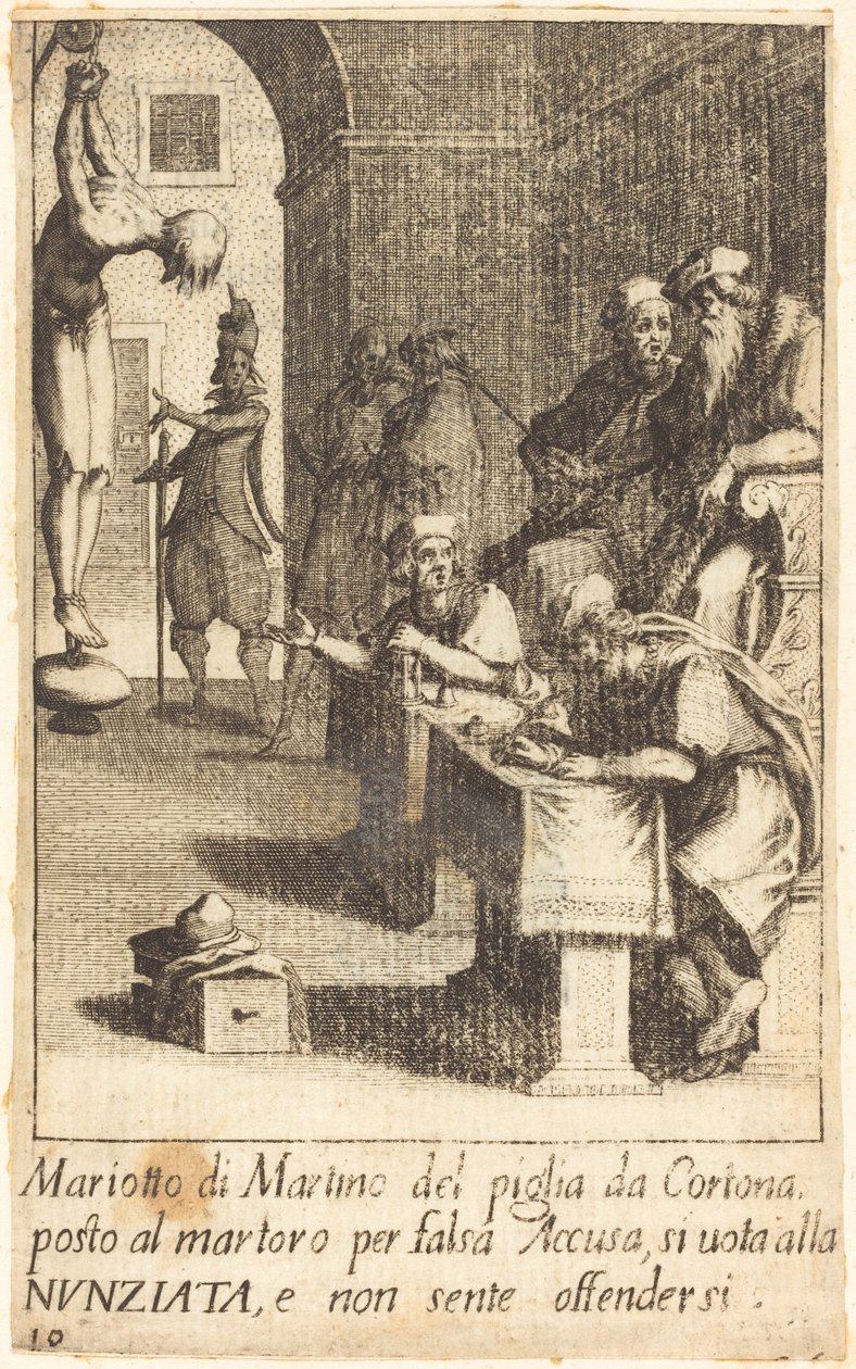 Mariotto di Martino, 1619. tekijältä Jacques Callot
